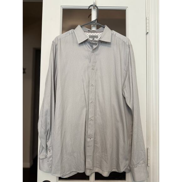 Ted Baker London Men’s Subik Slim Fit Sport Shirt  size 5 (XL) - Picture 6 of 14